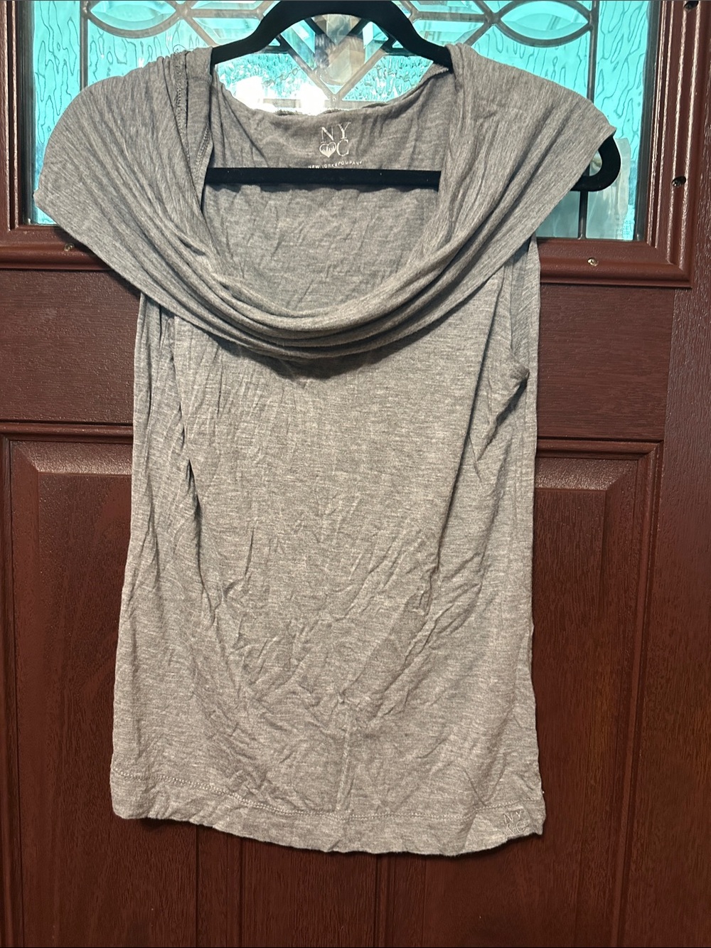 New York & Company women’s cowlick neck tank top